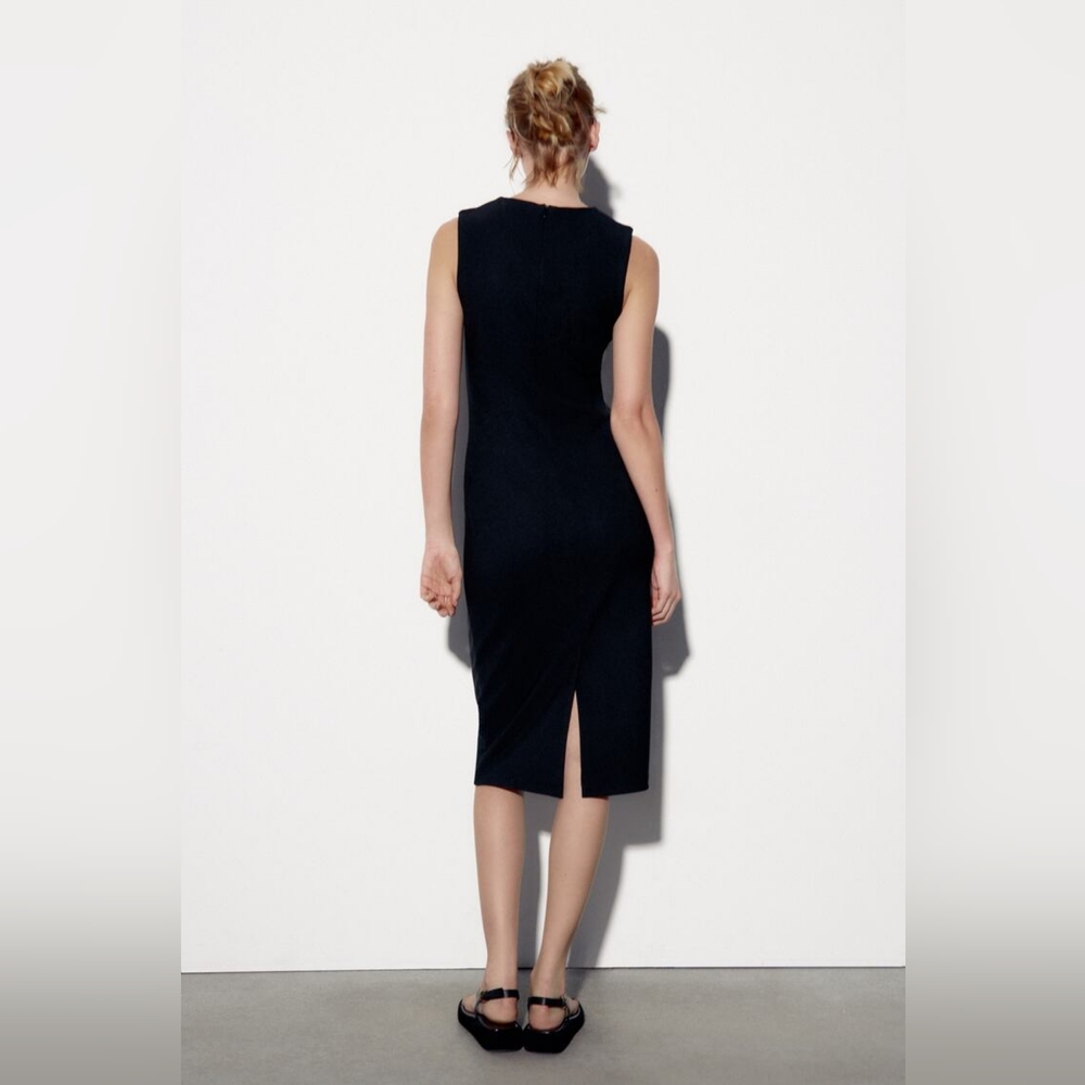 ZARA SLEEVELESS DRESS - Picture 5 of 8